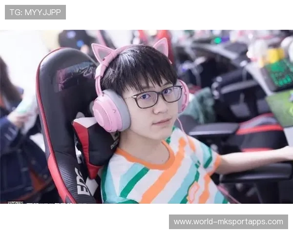 射击选手戴猫耳耳机参赛